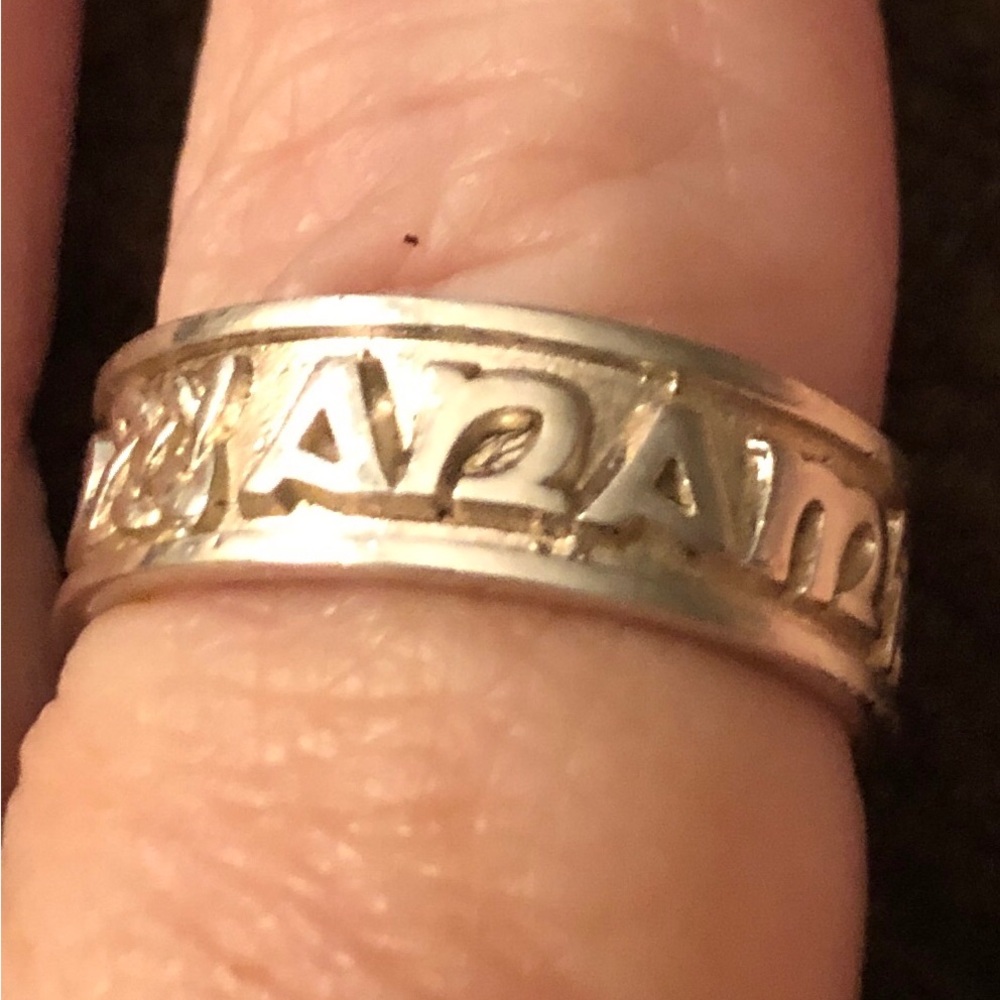 925 Sterling Silver Cara Mo Anam ring